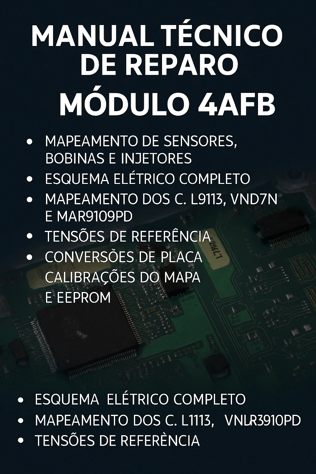 Capa real do manual técnico IAW 4AFB